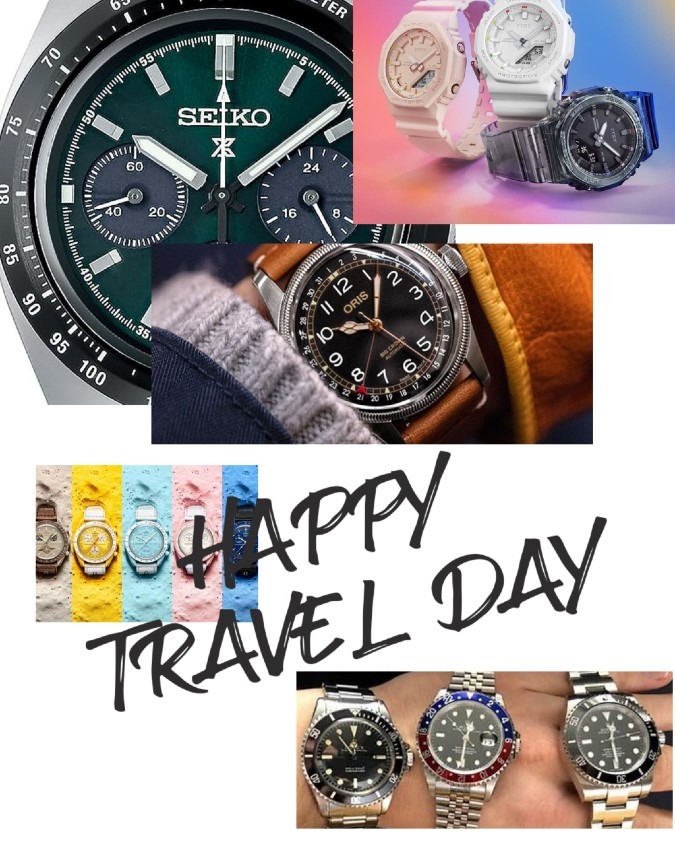 週末☆コメントイベント♪旅行にでかける際に持っていきたい時計ブランドは?