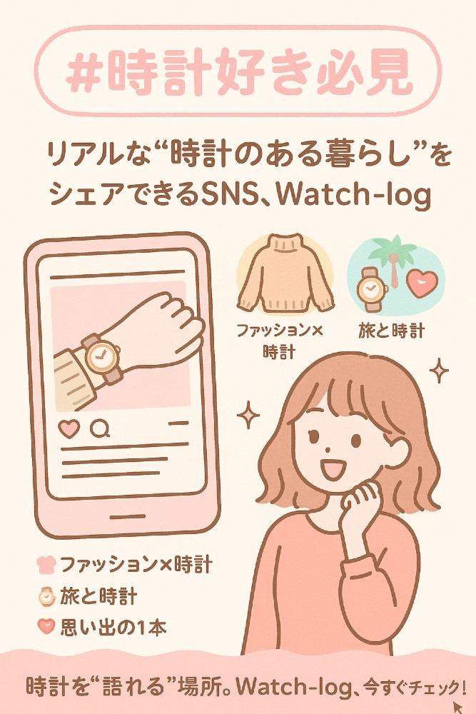 ファッション×時計