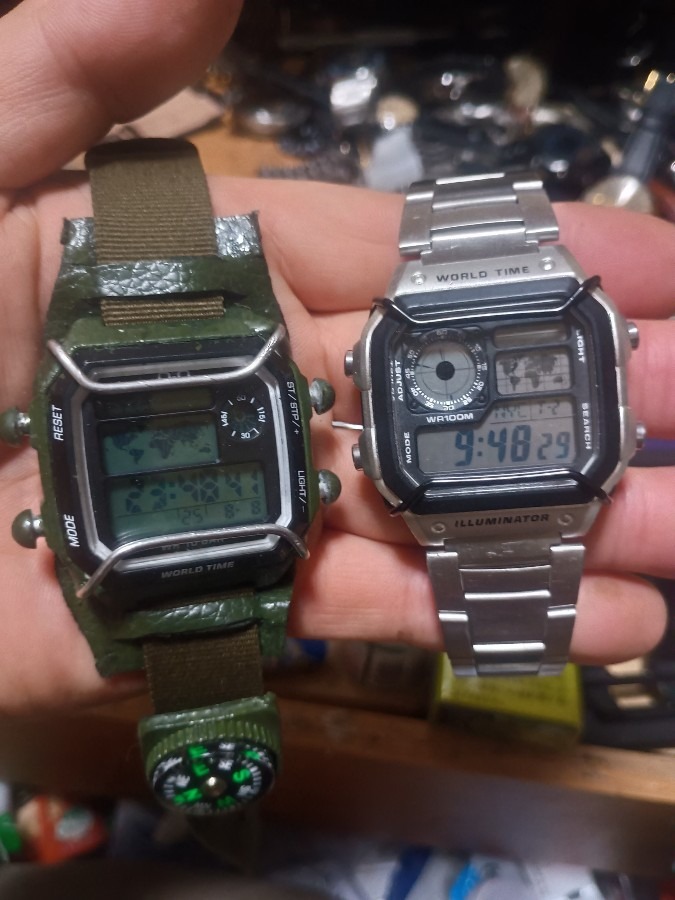 カシオロイヤルとシチズンロイヤルw