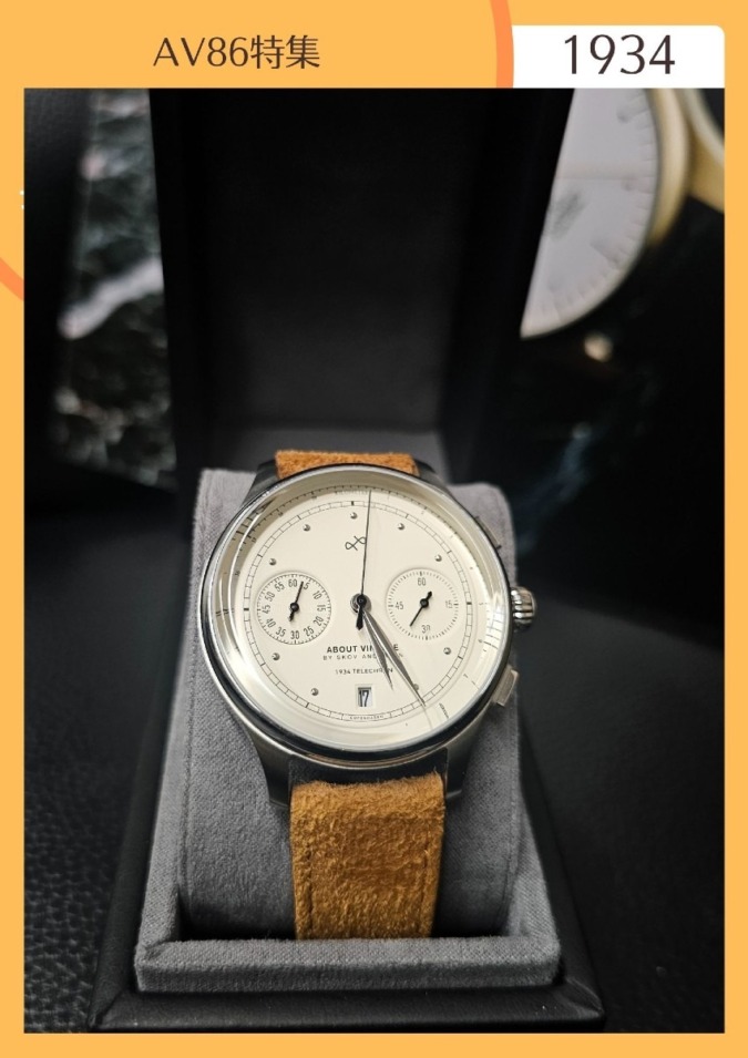 AV86 ⌚1934 Telechron White のご紹介🎁(購入特典あり)