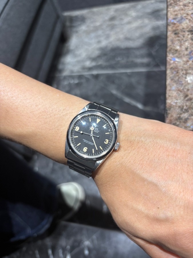 SOLD OUT‼️ ヴィンテージロレックス ROLEX EXPLORER I Ref.1016（SS／ブラックダイヤル）