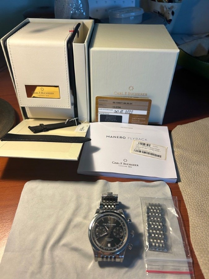 はじめてのCarl F. Bucherer あ、中古ですよ