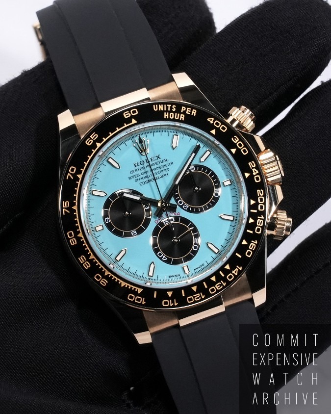 人気モデル再入荷‼️　ロレックス デイトナ ターコイズ文字盤⌚️