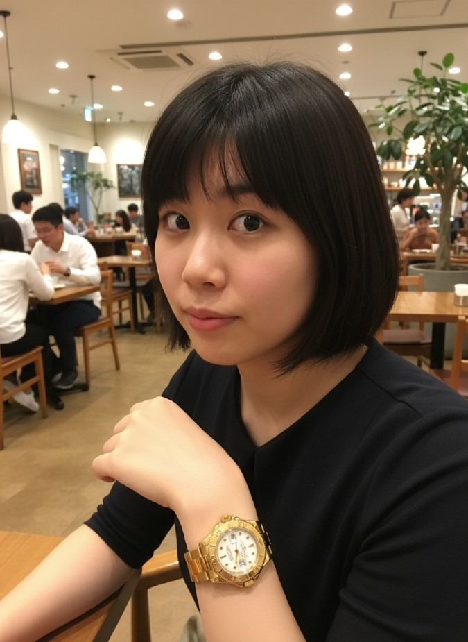 Watch-logガール企画　「時計と私」※ヒトミさんの時計と私