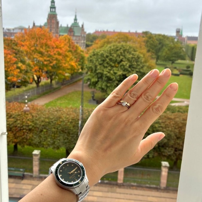 デンマークの紅葉🍁