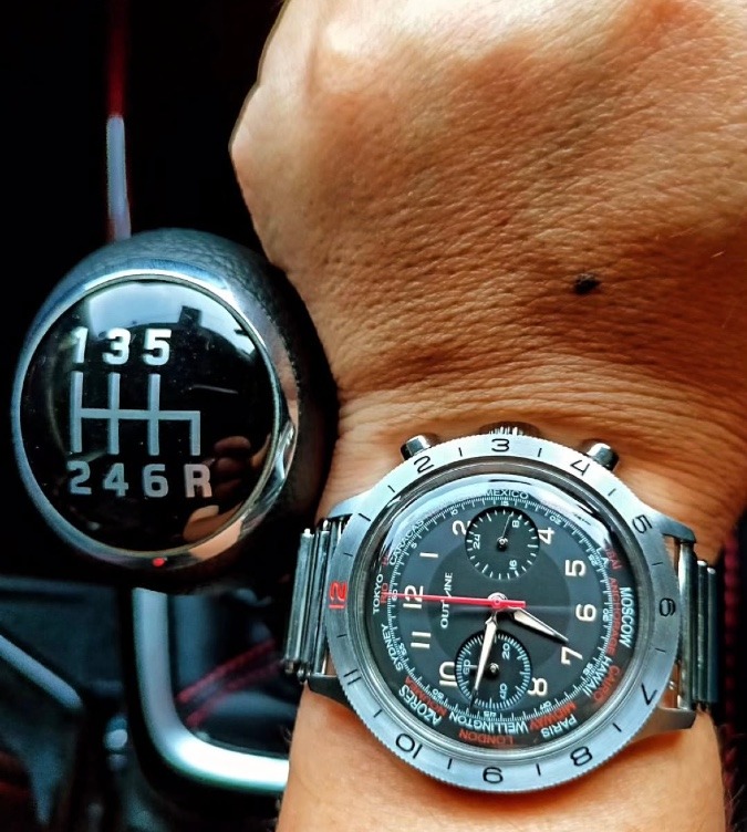 OUTLINE パイロットクロノ20thリミテッド Pilot Chrono 20th Limited