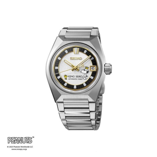 オメガやスウォッチ以外で、、王冠×スヌーピーの“King Seiko”コラボ