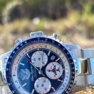 BIWP 航空自衛隊70周年記念 ブルーインパルススカイパイロットクロノ