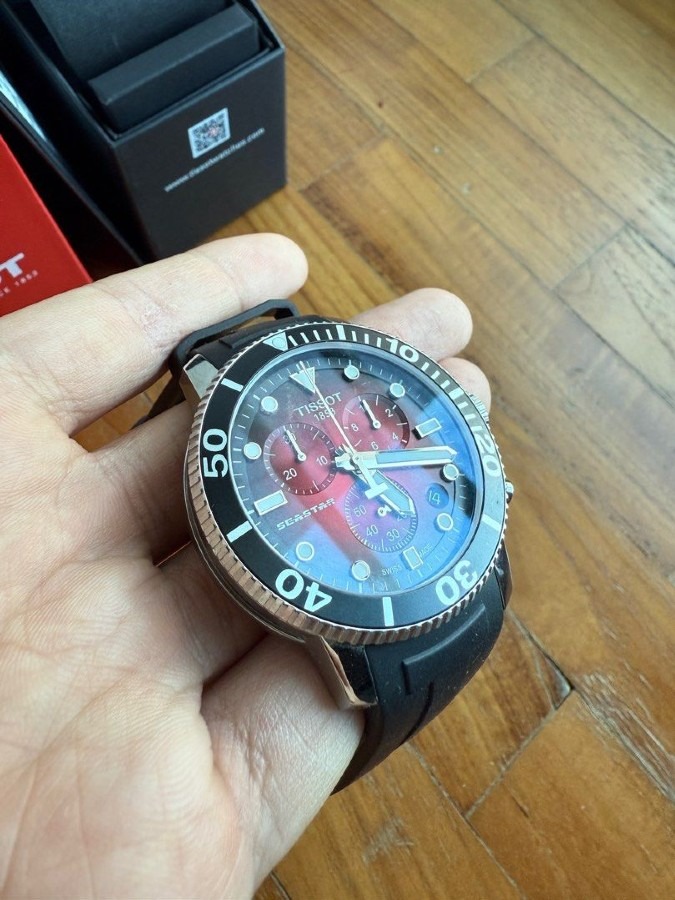 初投稿はティソ