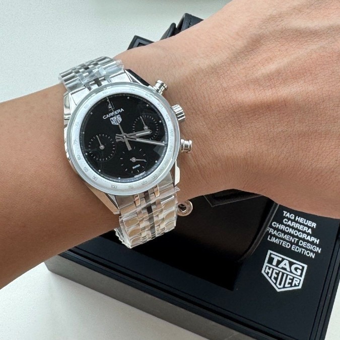 グ・ホイヤー カレラ クロノグラフ フラグメントデザイン リミテッドエディション