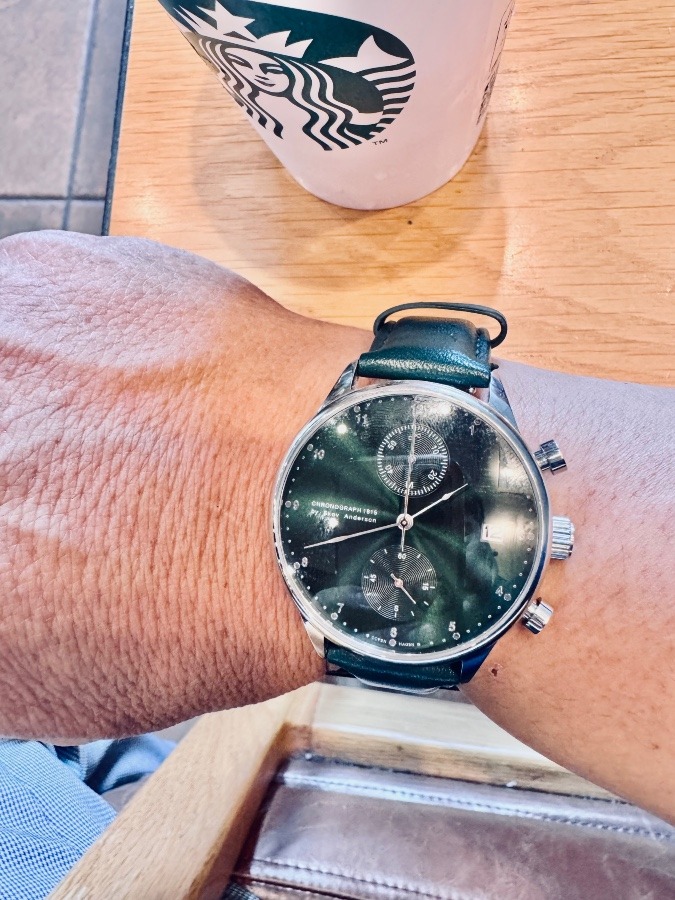 スタバの緑