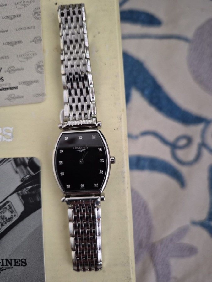 LONGINES(ロンジン)トノーケース ダイヤモンドインデックス